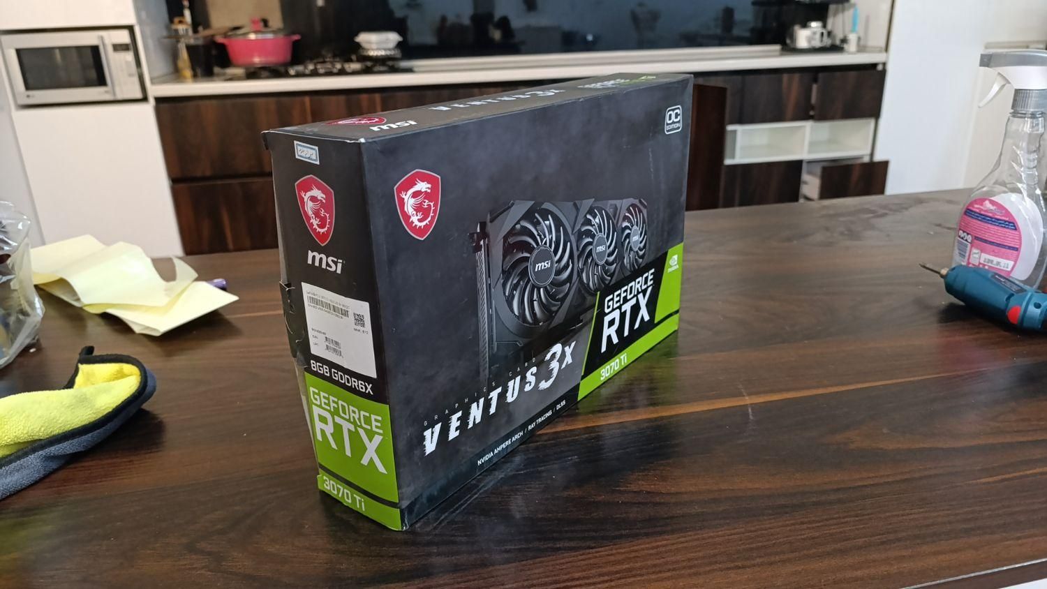 msi rtx 3070ti 8gb|قطعات و لوازم جانبی رایانه|بندر امام خمینی, |دیوار