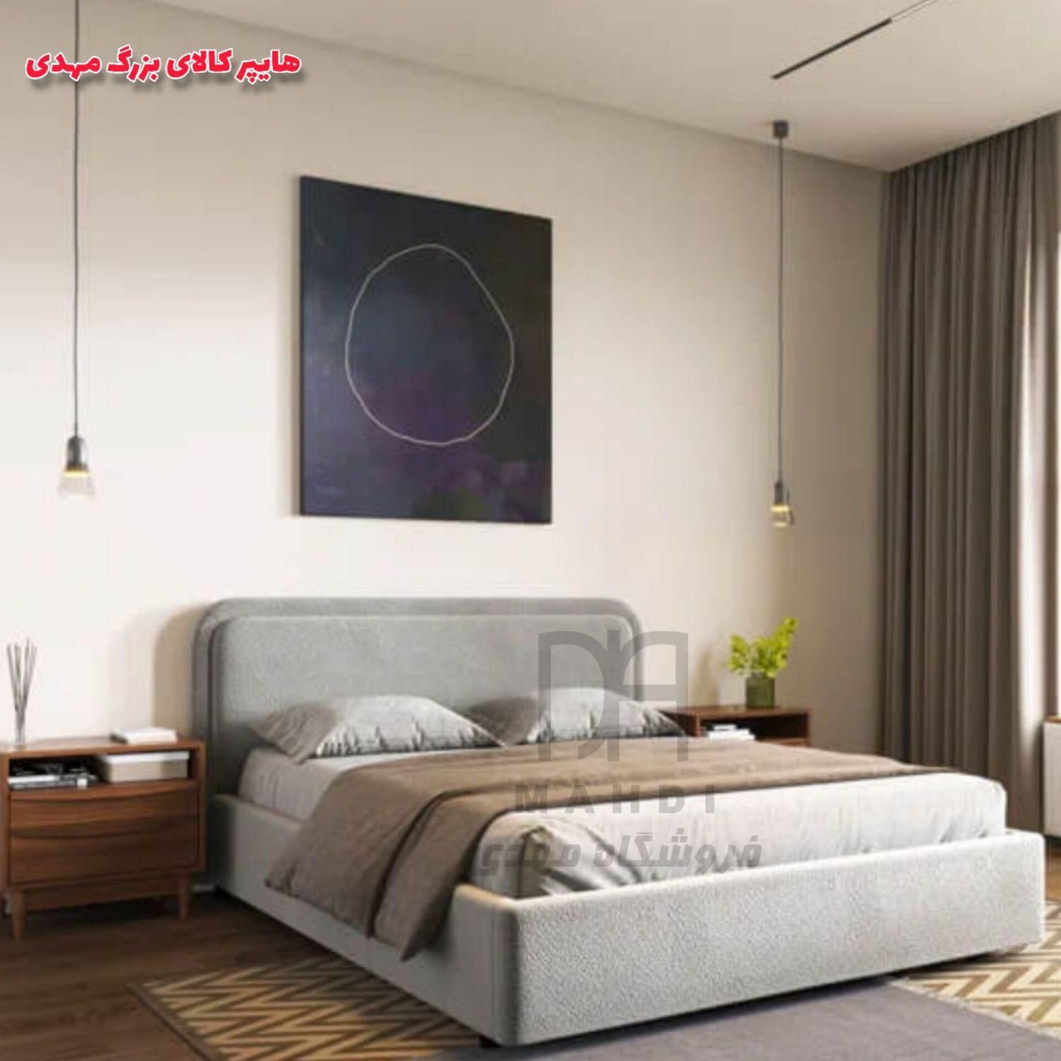 تخت*تشک*سرویس خواب*تختخواب پارچه تدی*رنگبندی۲۰۲۴|تخت و سرویس خواب|رشت, شهرک صبا|دیوار