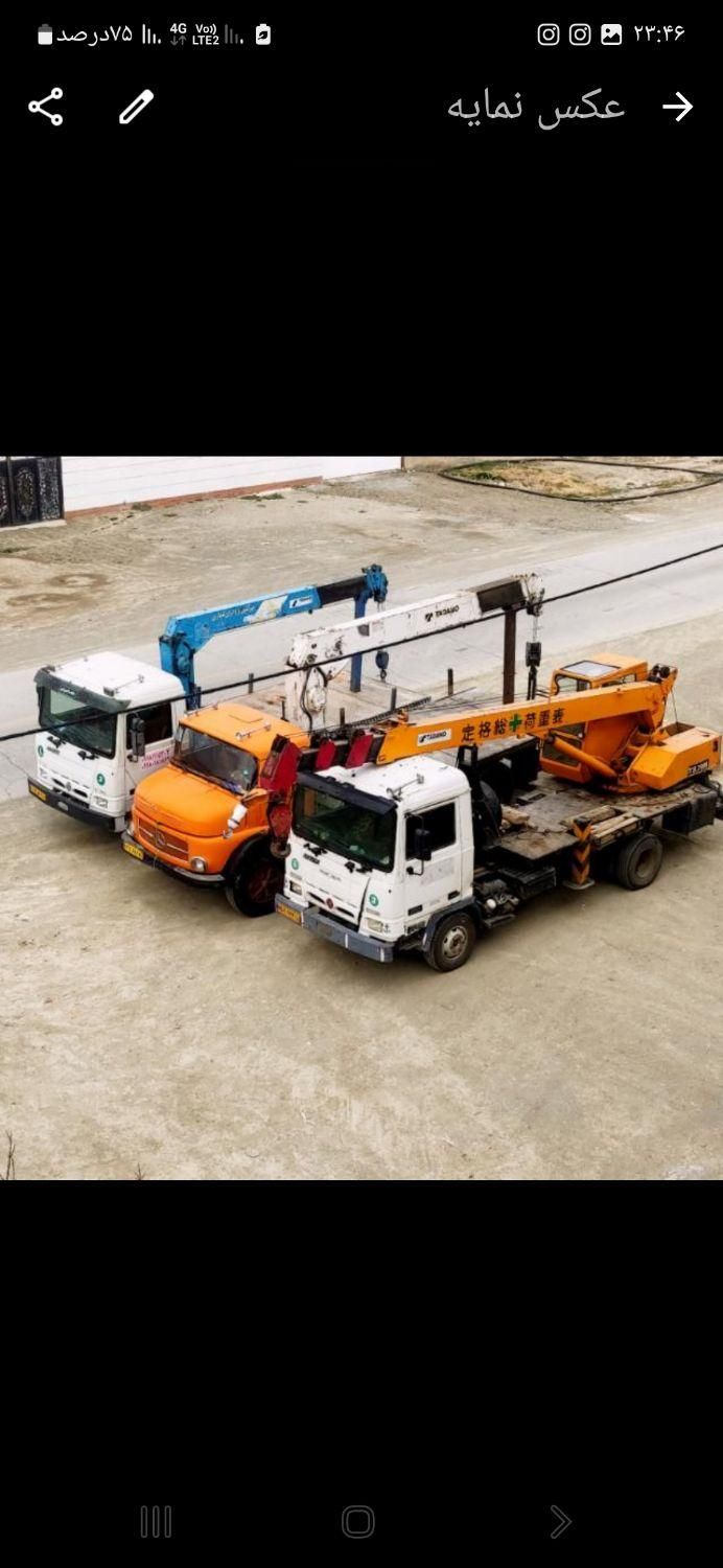 جرثقیل سبک و سنگین غفاری|خدمات حمل و نقل|کبودرآهنگ, |دیوار