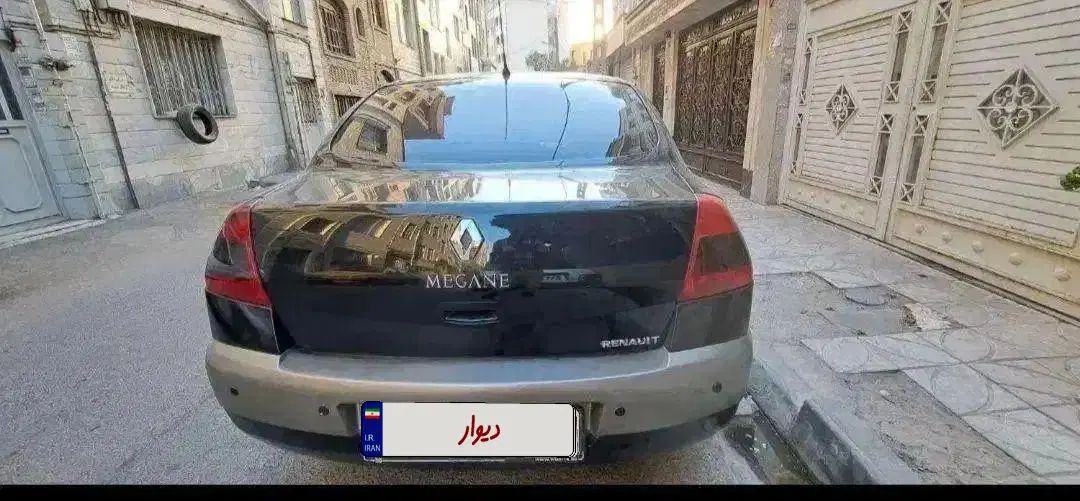 مگان ۱۶۰۰ E2 دنده ای مدل ۹۰ رنگ مشکی|خودرو سواری و وانت|تهران, کوهک|دیوار