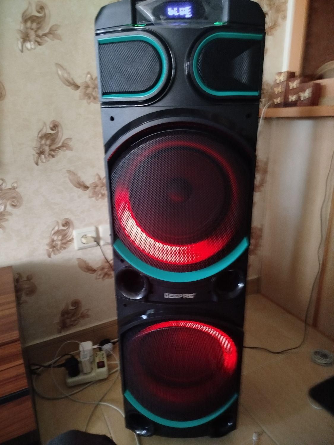 پارتی باکس جیپاس برق وباتری|سیستم صوتی خانگی|شاهینشهر, مخابرات (شهید بهشتی)|دیوار