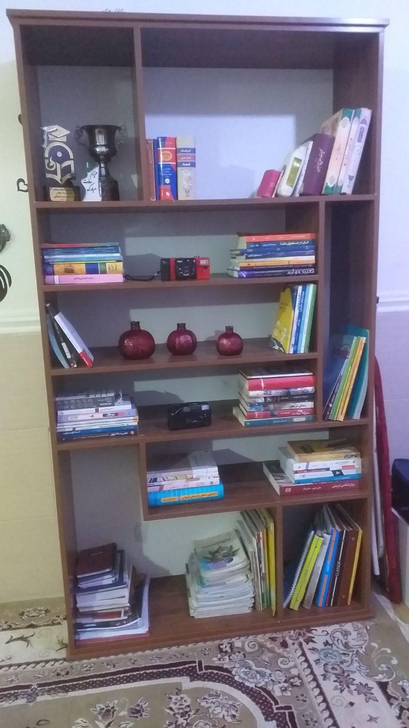فروش کتابخانه|کتابخانه، شلف، قفسه‌های دیواری|امیدیه, |دیوار