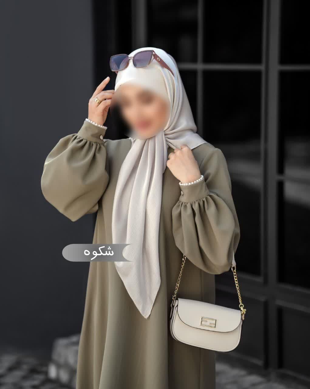 مانتو عبایی زنانه مشکی و رنگی کد Tu7869|لباس|ساری, |دیوار