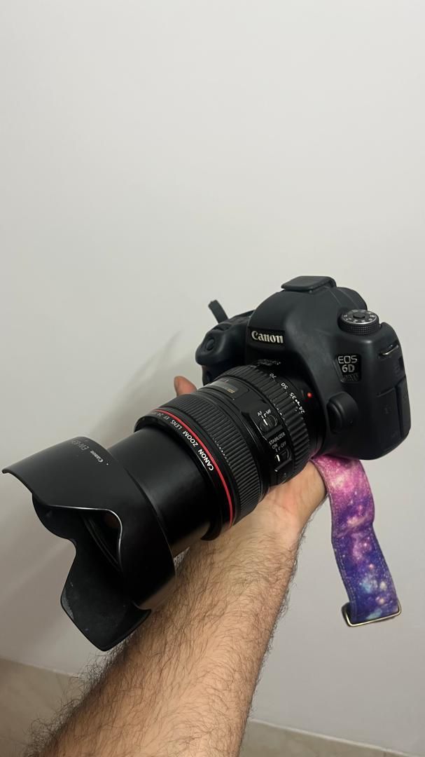 دوربین عکاسی canon 6d لنز۲۴-۱۰۵|دوربین عکاسی و فیلم‌برداری|فسا, |دیوار