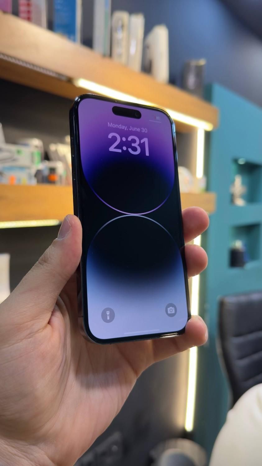 اپل 14Pro حافظه Zaa / 256G باتری اصلی 86% رجیستر|موبایل|رشت, بلوار گیلان|دیوار
