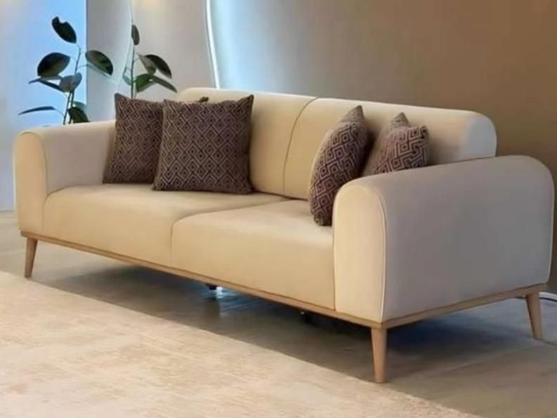 مبل تدی ۸ نفره چوب روس|مبلمان خانگی و میز عسلی|رباط‌کریم, |دیوار