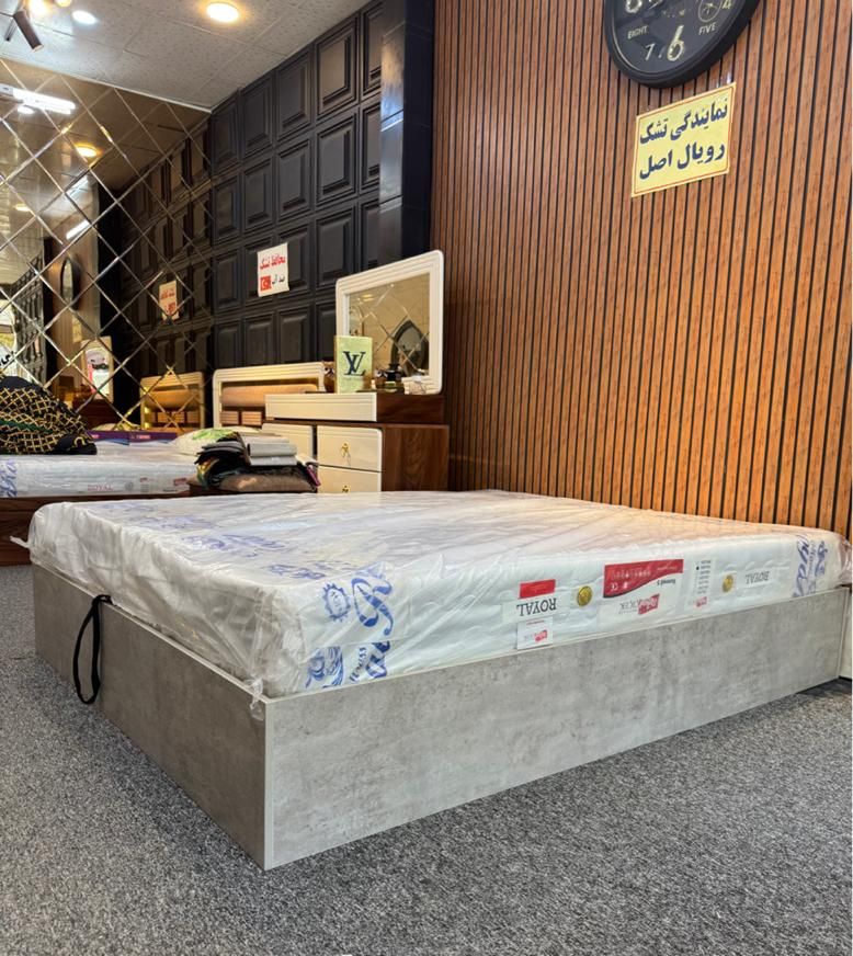 تخت خواب کمجا دونفره تمام MDF وارداتی باکس|تخت و سرویس خواب|تهران, شهرک ولیعصر جنوبی|دیوار