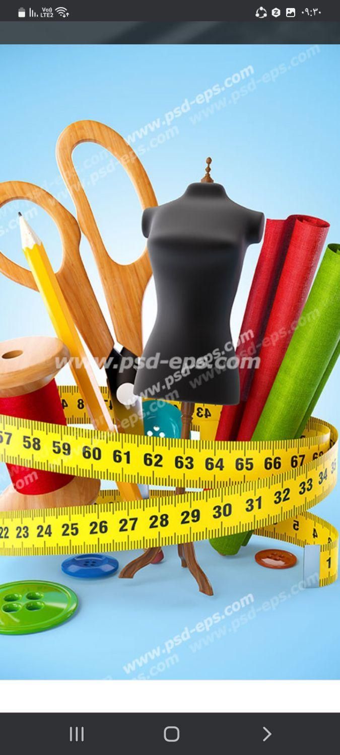 مژده مژده اموزش خیاطی بدون الگو هزینه ۴۰درصد تخفیف|خدمات آموزشی|خرم‌آباد, |دیوار