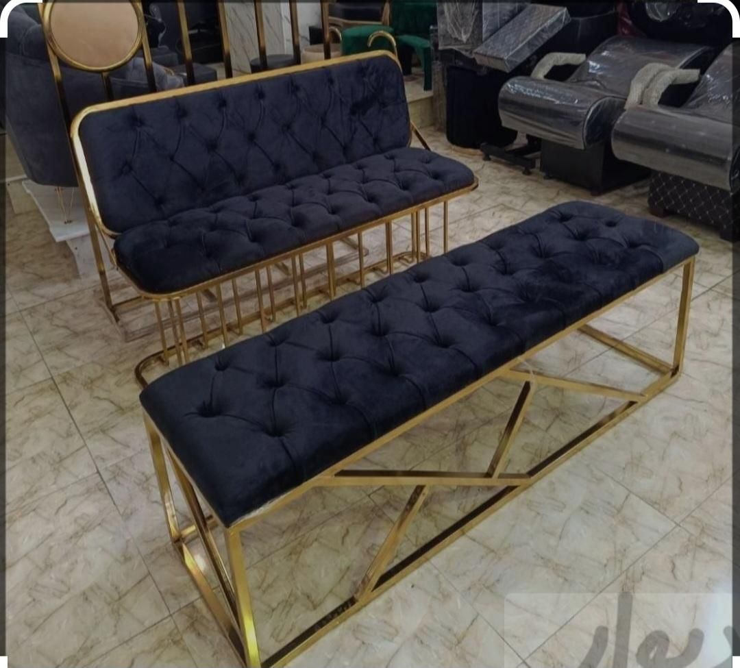 پاف نیمکت صندلی انتظار|آرایشگاه و سالنهای زیبایی|یزد, |دیوار