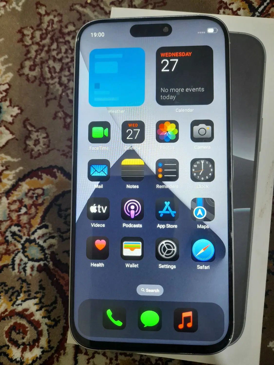 اپل iPhone 16 Pro Max با حافظهٔ ۲۵۶ گیگابایت|موبایل|تهران, علم و صنعت|دیوار