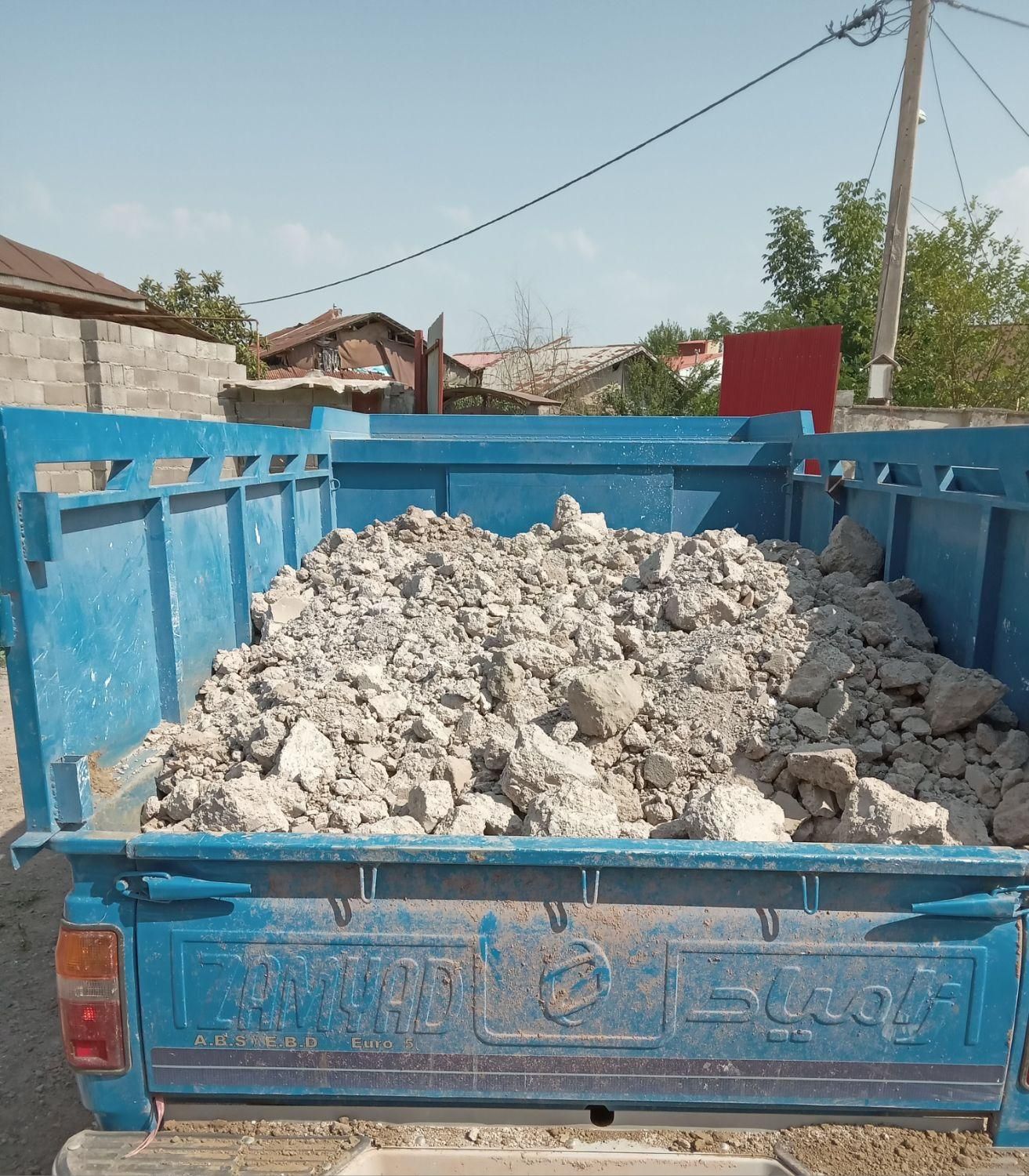 نیسان کمپرسی شن ماسه بادی نخاله خاک گل باغچه نخودی|مصالح و تجهیزات ساختمان|رشت, منظریه|دیوار