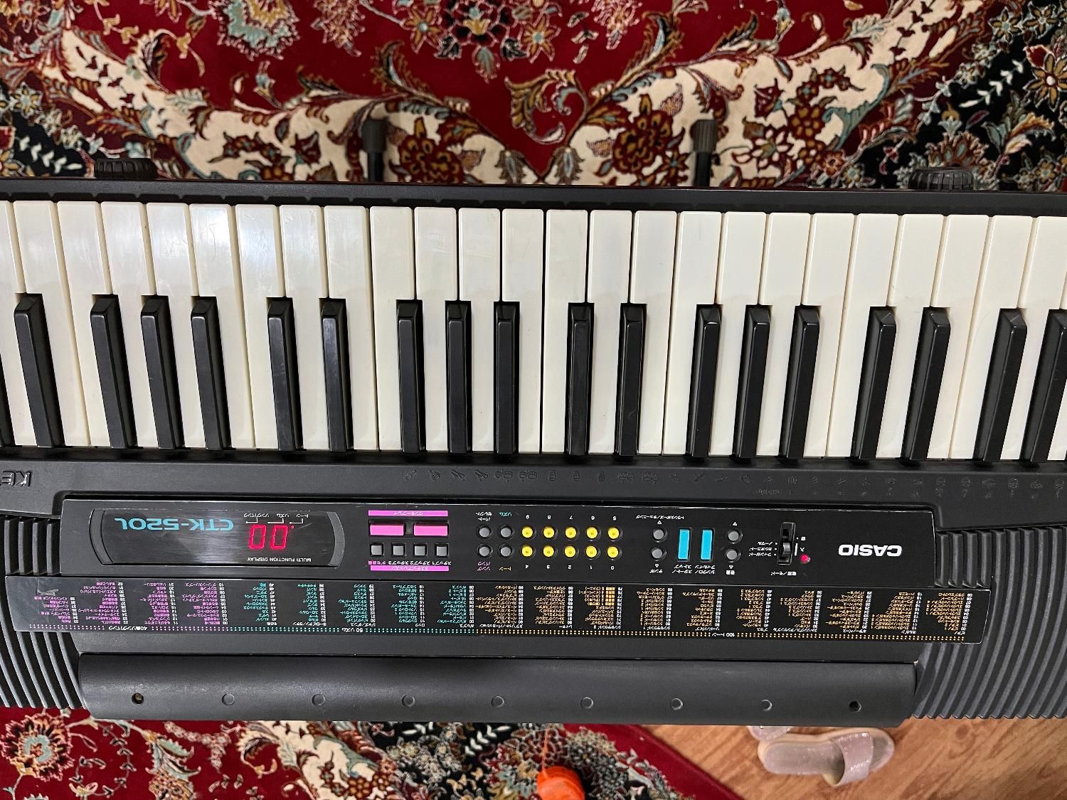 ارگ CASIO CTK-520L|پیانو، کیبورد، آکاردئون|زاهدان, |دیوار