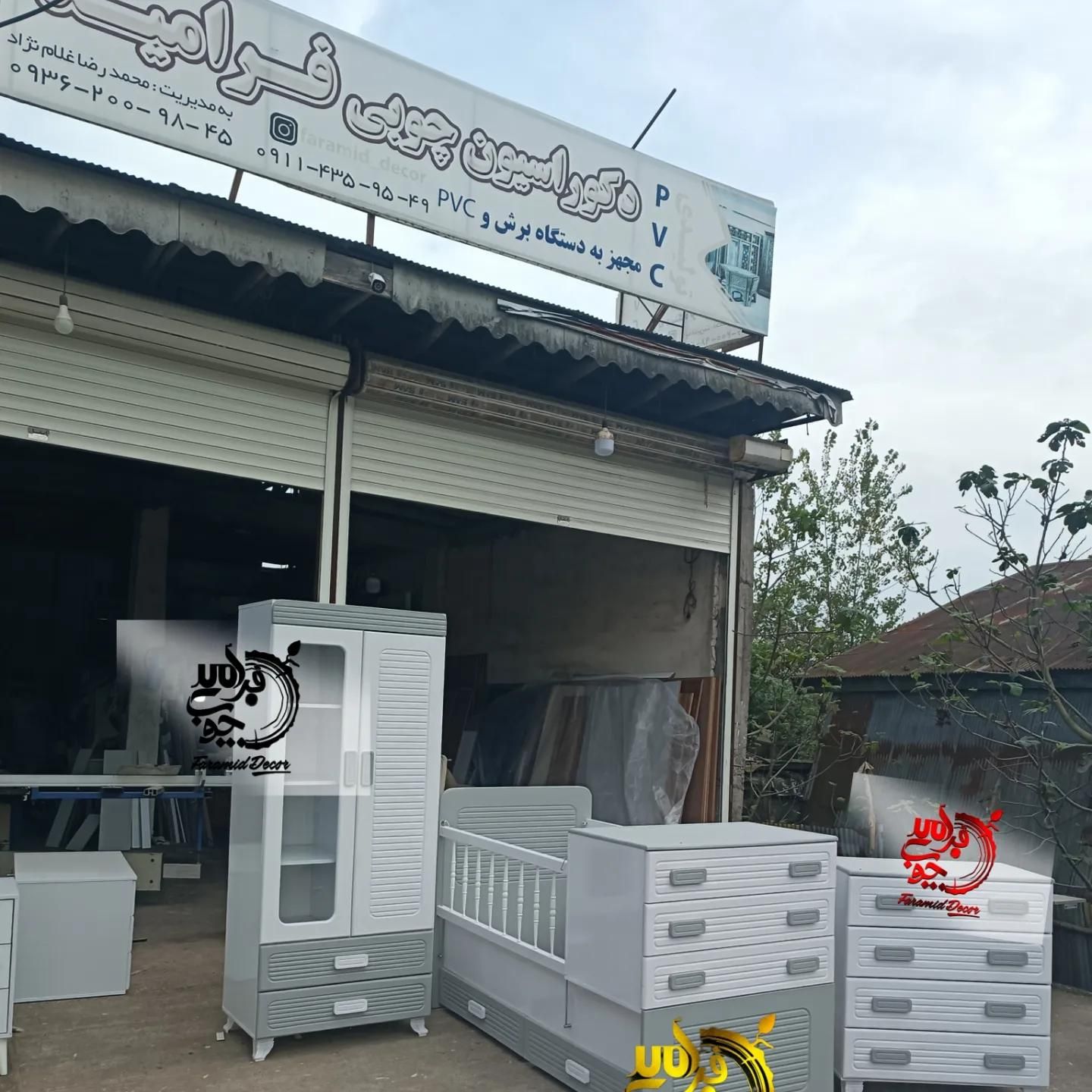 سرویس تخت سیسمونی*کودک نوجوان ۲منظوره*مدل ترنم**|تخت و سرویس خواب|رشت, استقامت 2|دیوار