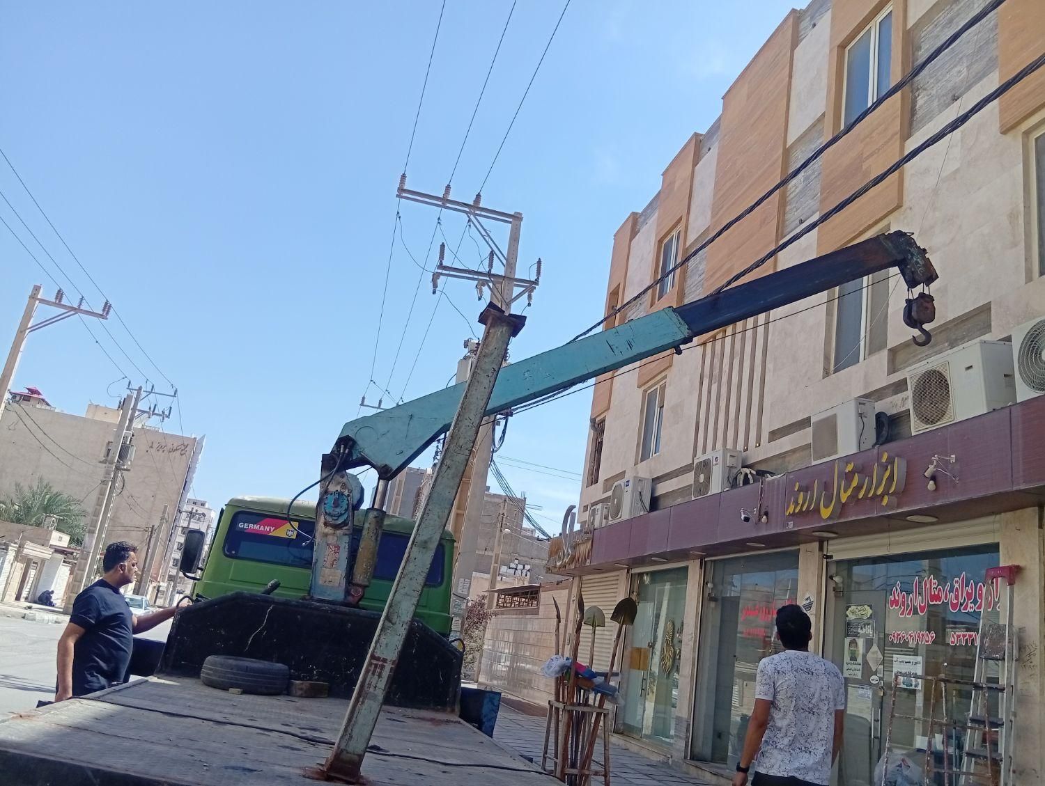 جرثقیل حمل و نقل سه تن|خدمات حمل و نقل|آبادان, |دیوار
