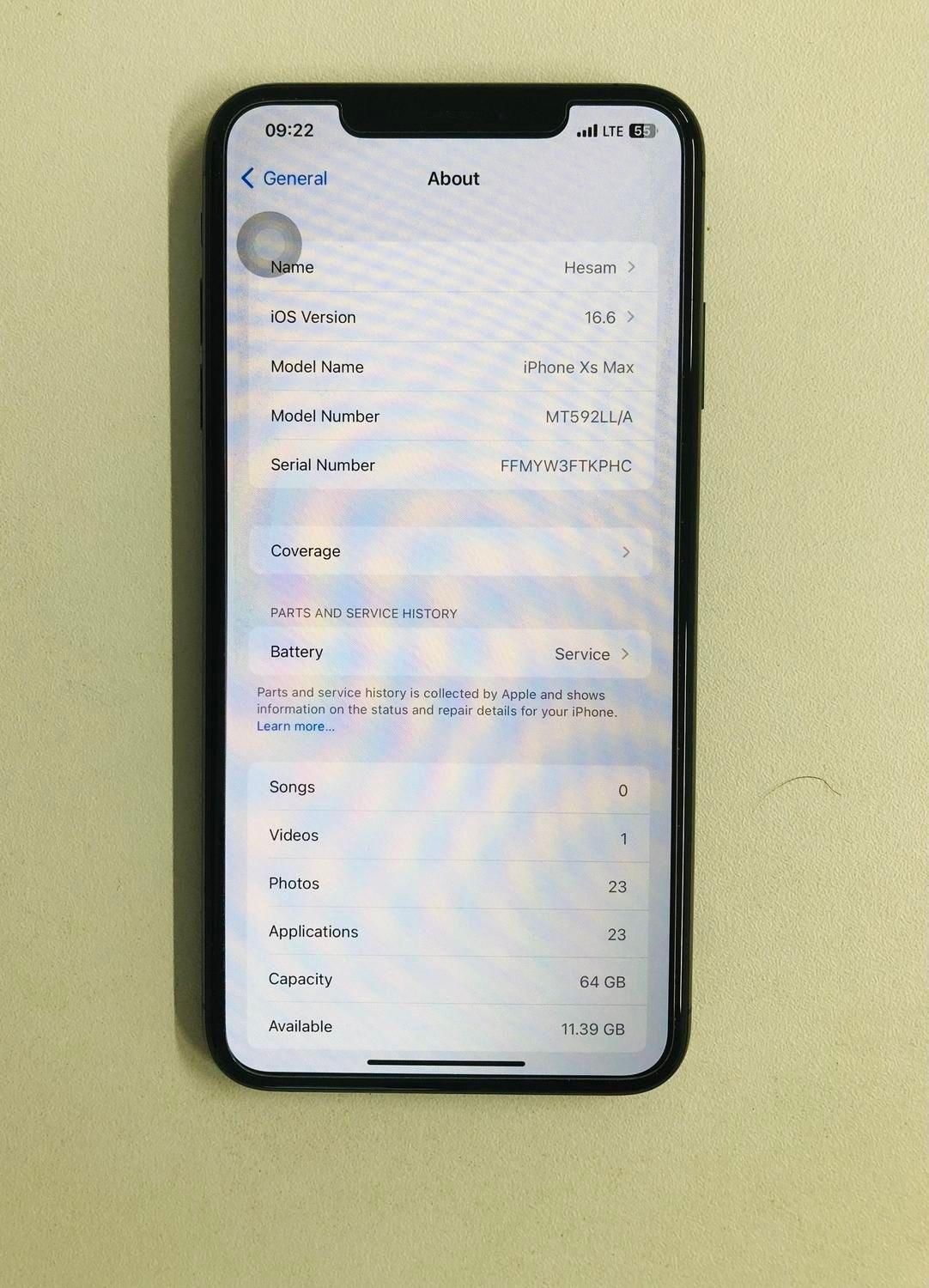 آیفون xs max 64 gig به همراه ایرپاد ۲|موبایل|تهران, تهران‌ویلا|دیوار