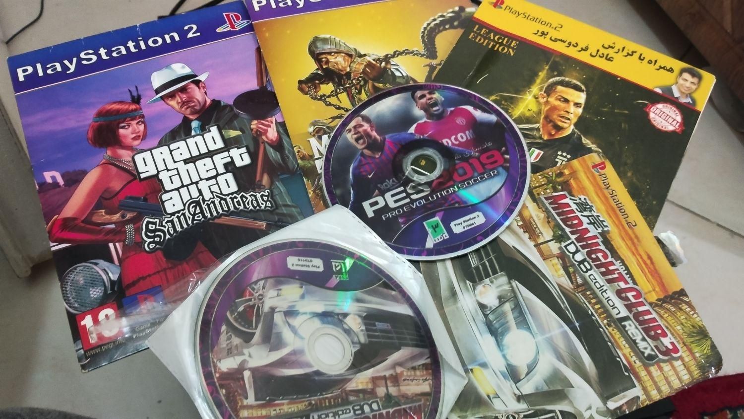 PS2 پلستیشن۲ نو و کاملاً سالم|کنسول، بازی ویدئویی و آنلاین|تهران, دولتخواه|دیوار