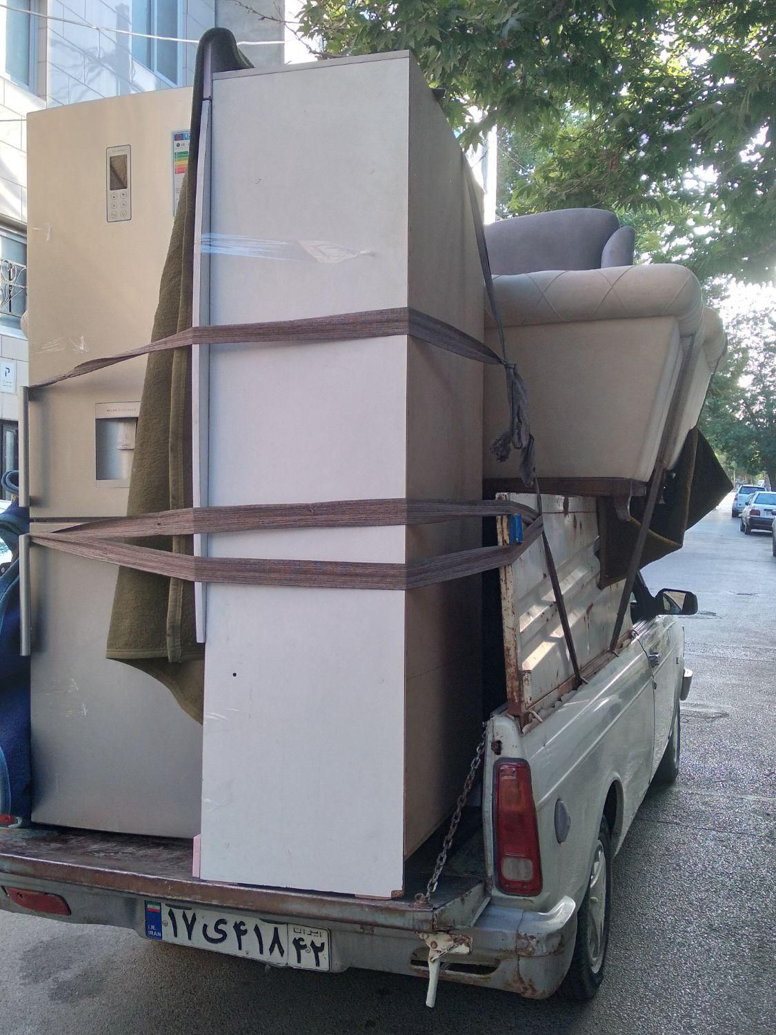 باربری وانت بار تلفنی حمل نقل اثاثیه منزل پیکان کا|خدمات حمل و نقل|مشهد, طبرسی شمالی|دیوار