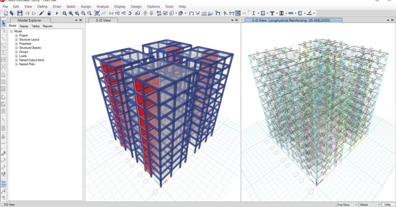 انجام پروژه دانشجویی طراحی سازههای بتنی و فولادی|خدمات آموزشی|تهران, پونک|دیوار