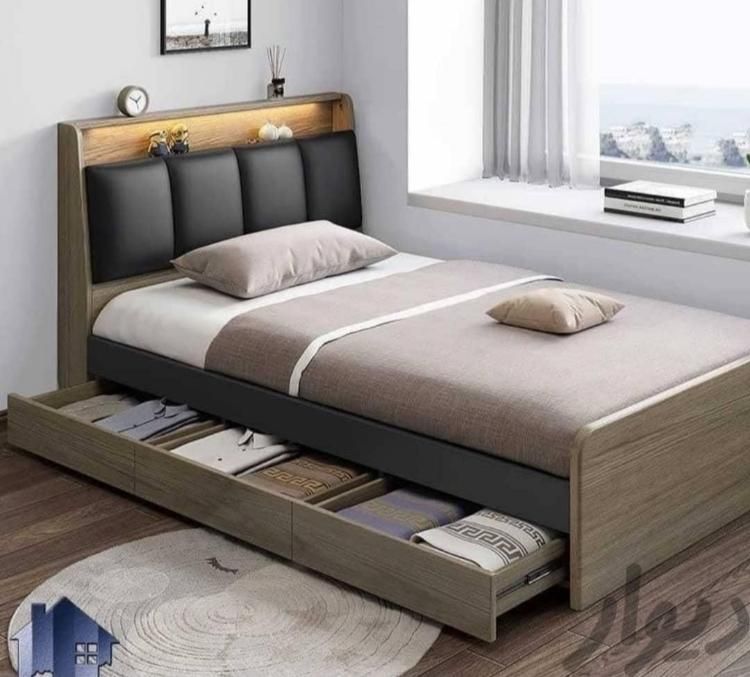 تخت یکنفره|تخت و سرویس خواب|اصفهان, رهنان|دیوار