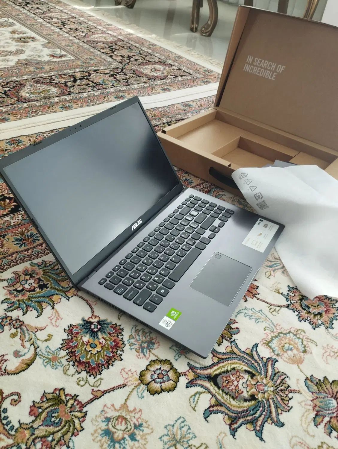 لپتاب گرافیکی آی فایو هشت هسته ای یکماه کارکرد FHD|رایانه همراه|اصفهان, لاله|دیوار