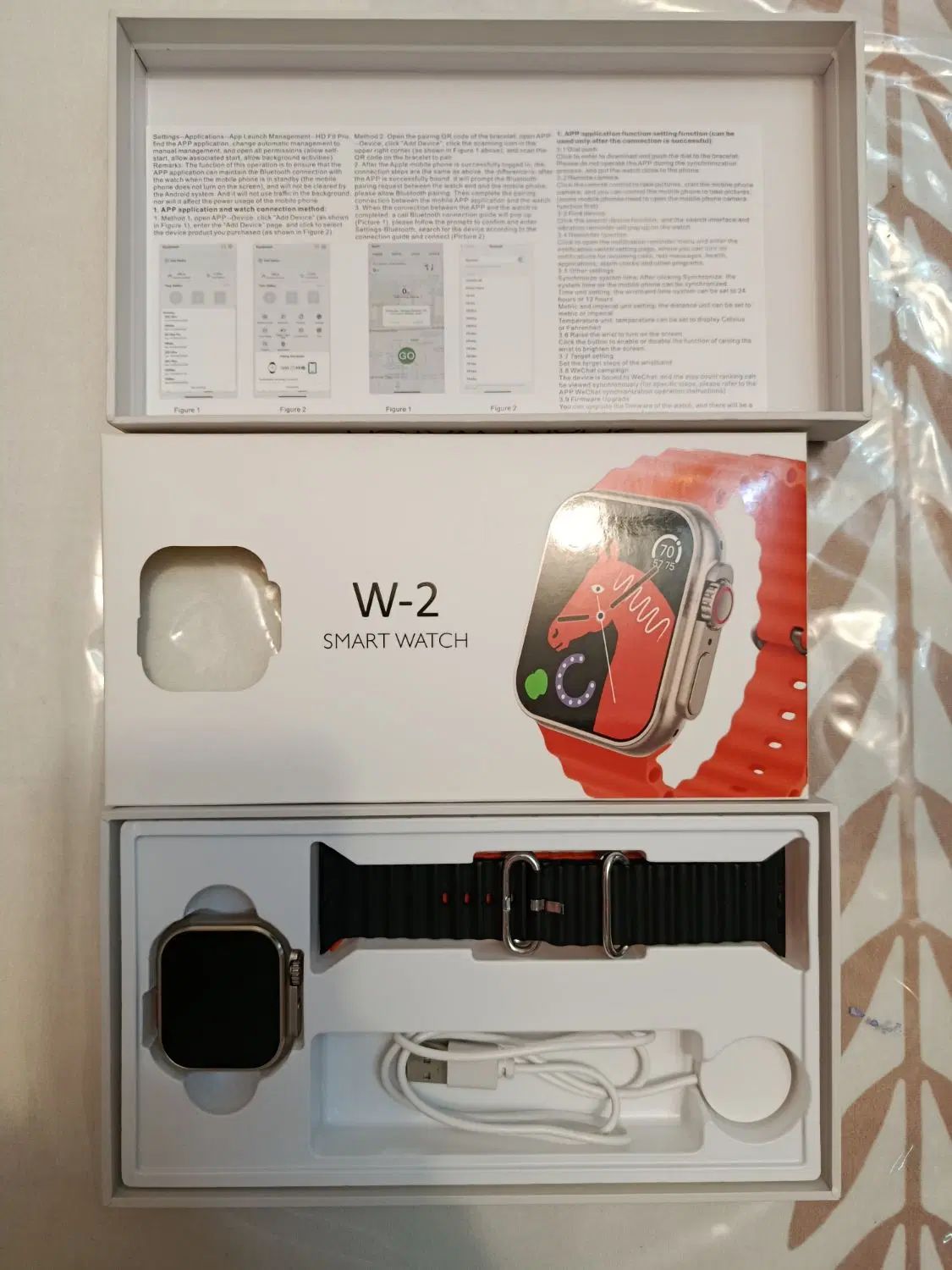 ساعت هوشمند برند leito مدل w-2 sterling|ساعت|کرج, ساماندهی|دیوار