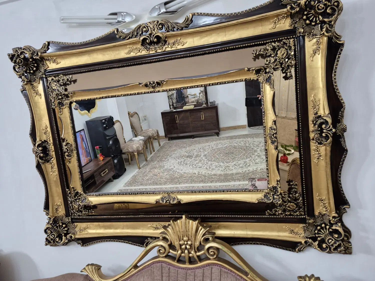 آینه بسیار شیک و زیبا سالم بدون هیچ خط و خشی|آینه|تهران, فلاح|دیوار