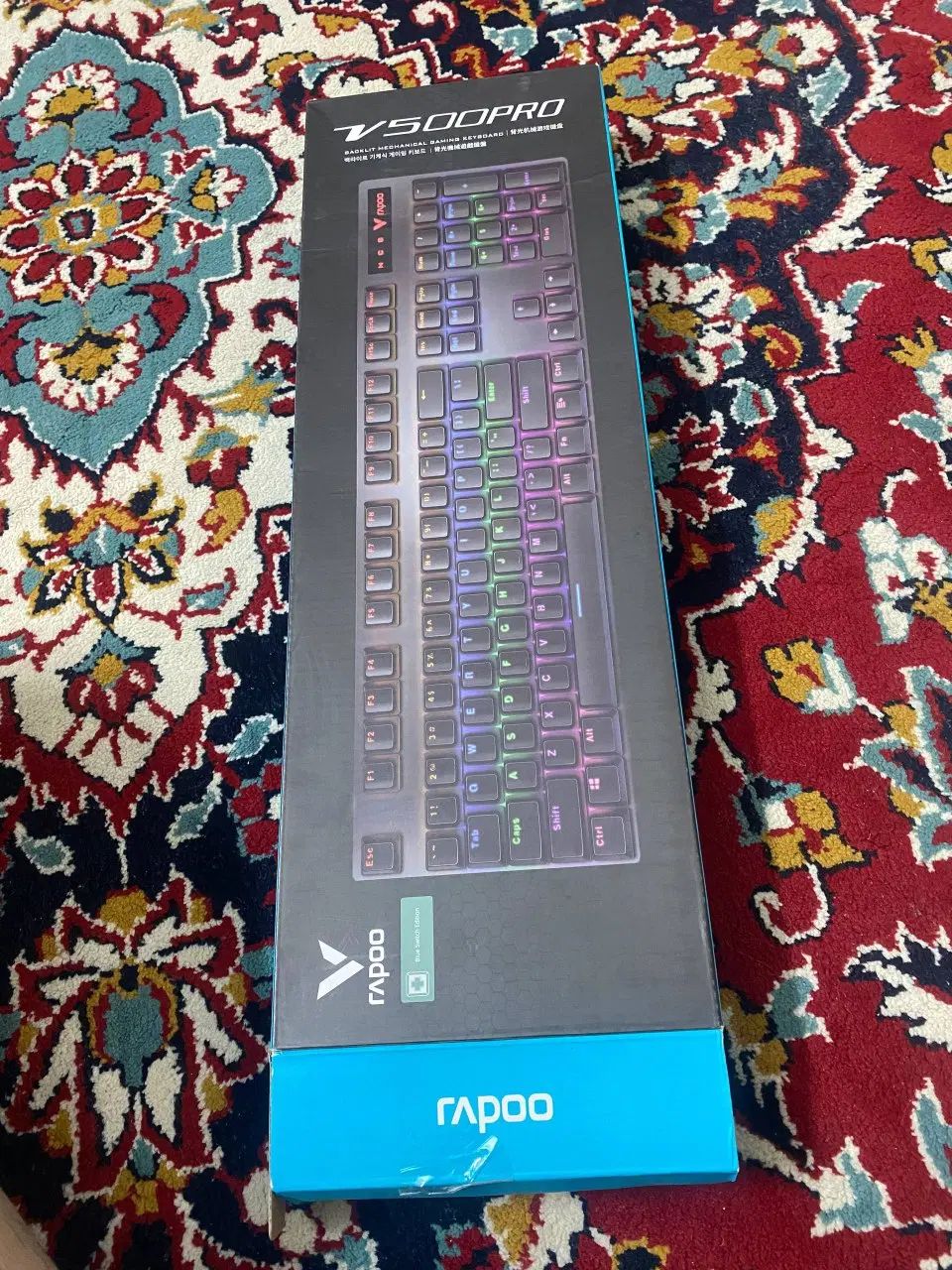 موس و کیبرد مکانیکال گیمینگ v500 pro bloody rapoo|قطعات و لوازم جانبی رایانه|مشهد, شهید فرامرز عباسی|دیوار