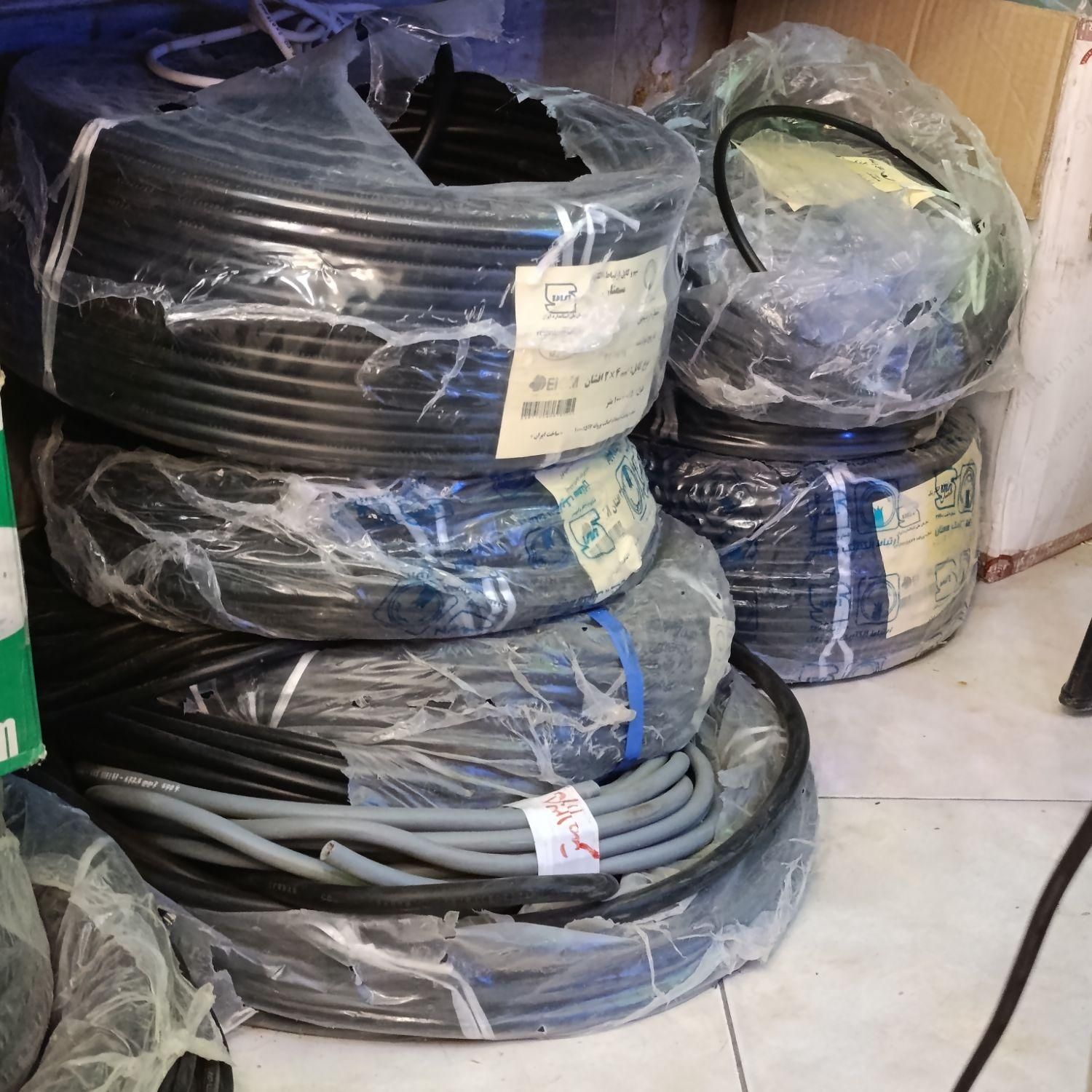 کابل سایز مختلف|مصالح و تجهیزات ساختمان|گرگان, |دیوار