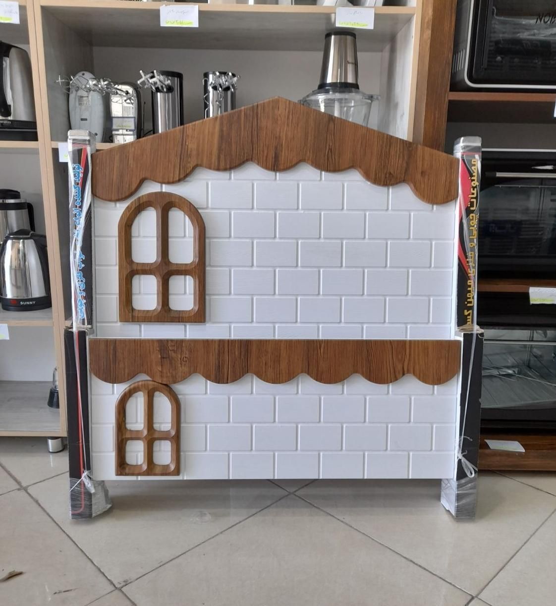 تخت یک نفره وکیوم کلبه ای اثاث مارکت|تخت و سرویس خواب|سیرجان, |دیوار