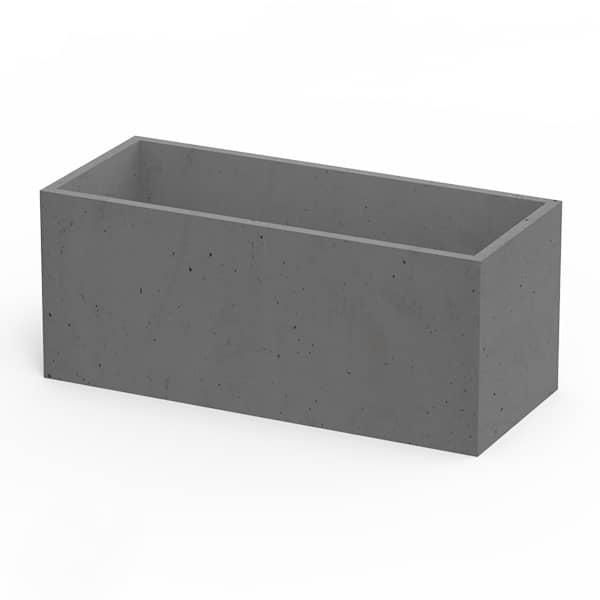 گلدان بزرگ بتنی سیمانی سنگی|گل مصنوعی|قم, زاویه|دیوار