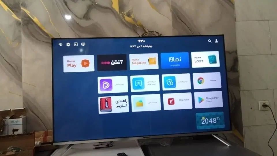 تلویزیون اسنوا ۵۵ نمایشگاهی ۷ تومان تخفیف|تلویزیون و پروژکتور|تهران, جهاد|دیوار