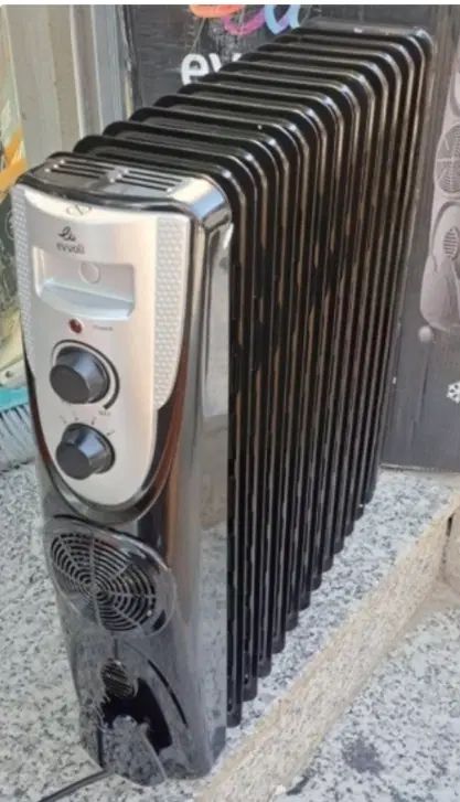 شوفاژ برقی 13پره فن دار|آبگرمکن، پکیج، شوفاژ|تهران, فلاح|دیوار