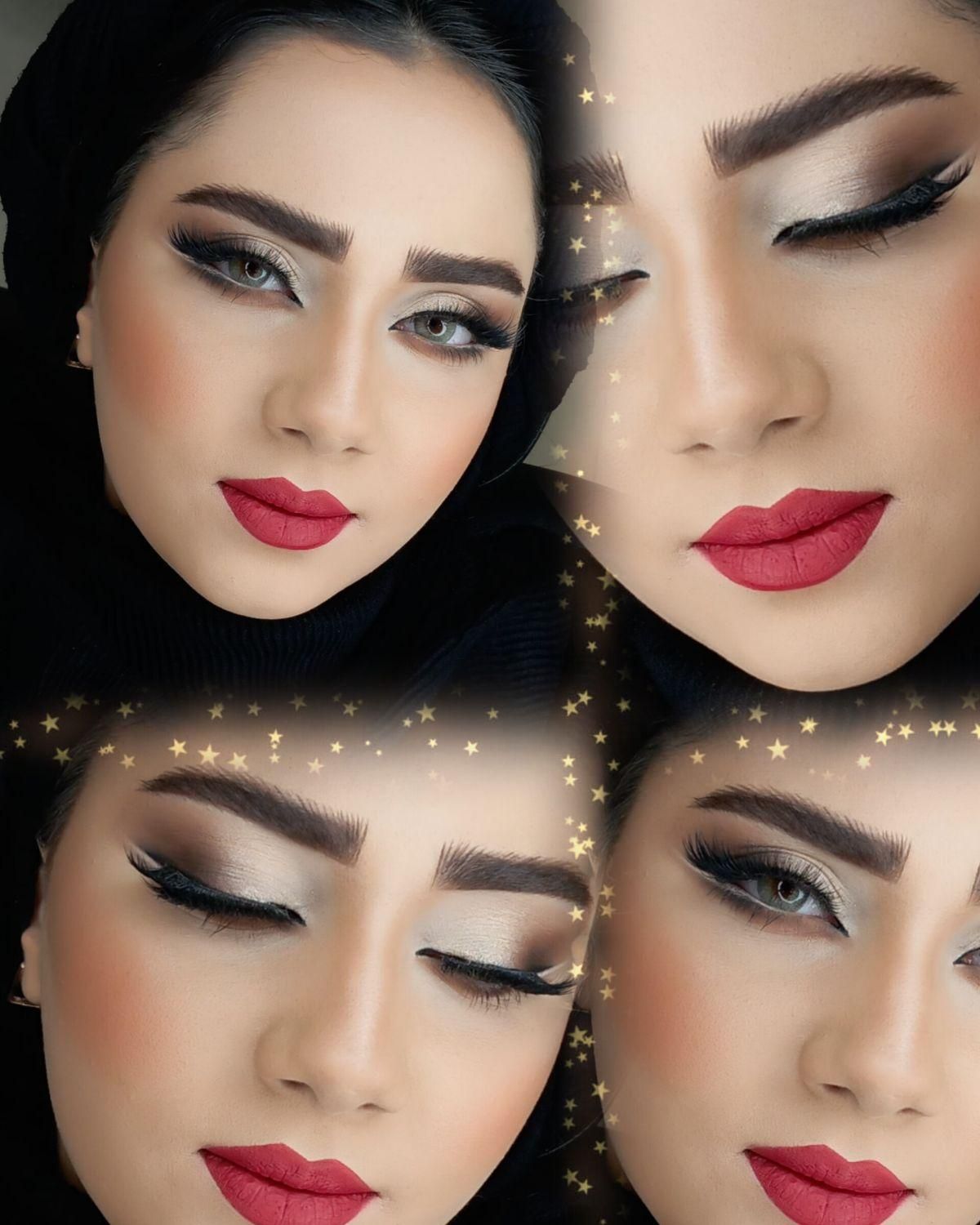 طرح تخفیف پنجاه درصدی میکاپ شنیون عروس و همراه|خدمات آرایشگری و زیبایی|قم, سالاریه|دیوار