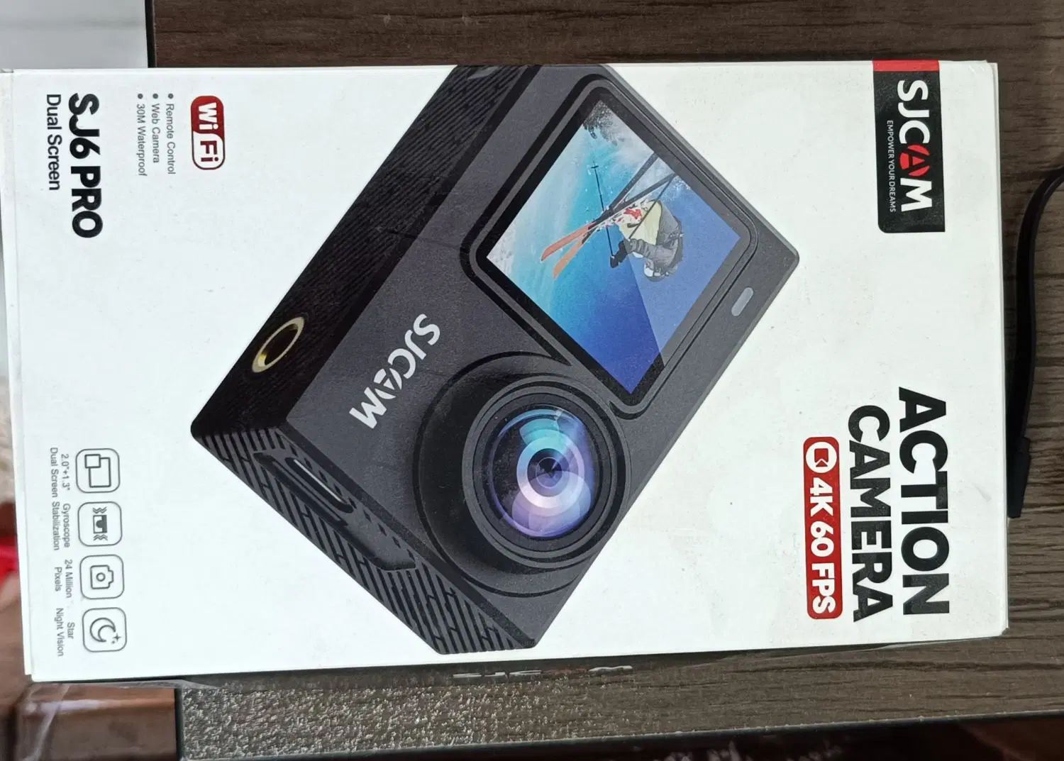 دوربین ورزشی SJCAM 6pro|دوربین عکاسی و فیلم‌برداری|رشت, کوی قدس|دیوار