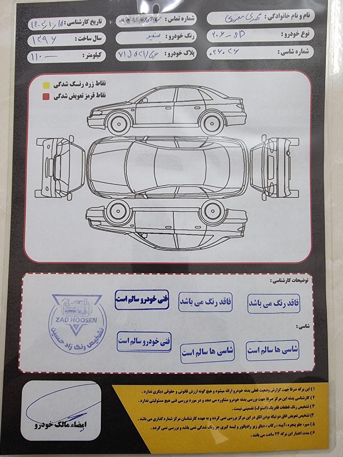 پژو 206 SD V8، مدل ۱۳۹۶|خودرو سواری و وانت|تهران, جنت‌آباد جنوبی|دیوار