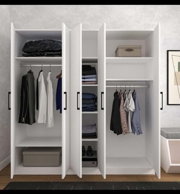 کمد ۵ درب مدل D5|جاکفشی، کمد، دراور|رشت, ساغری سازان|دیوار