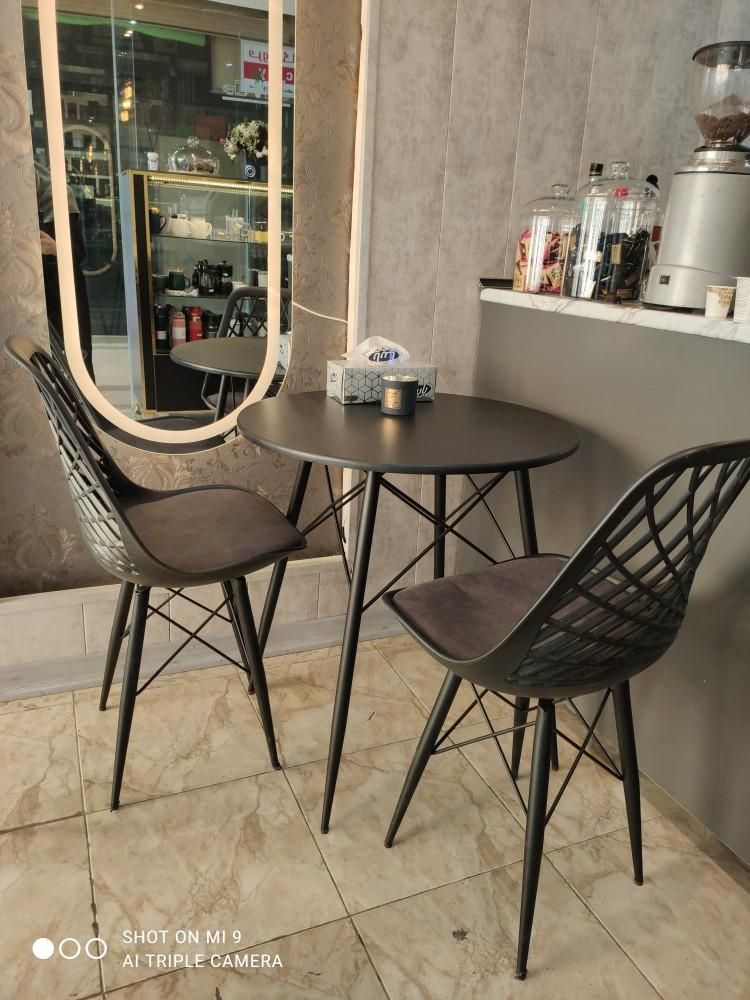 میز و صندلی پایه لوله ای فانتزی|میز و صندلی غذاخوری|تهران, شهید رجایی|دیوار