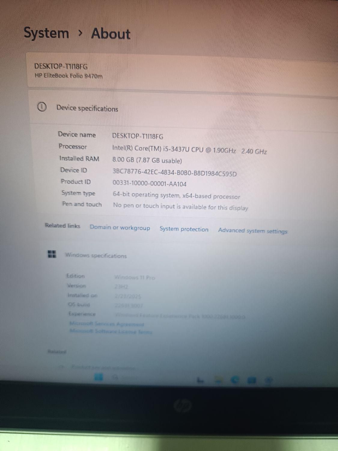 لب تاپ EliteBook T1118FG|رایانه همراه|تهران, هاشمی|دیوار