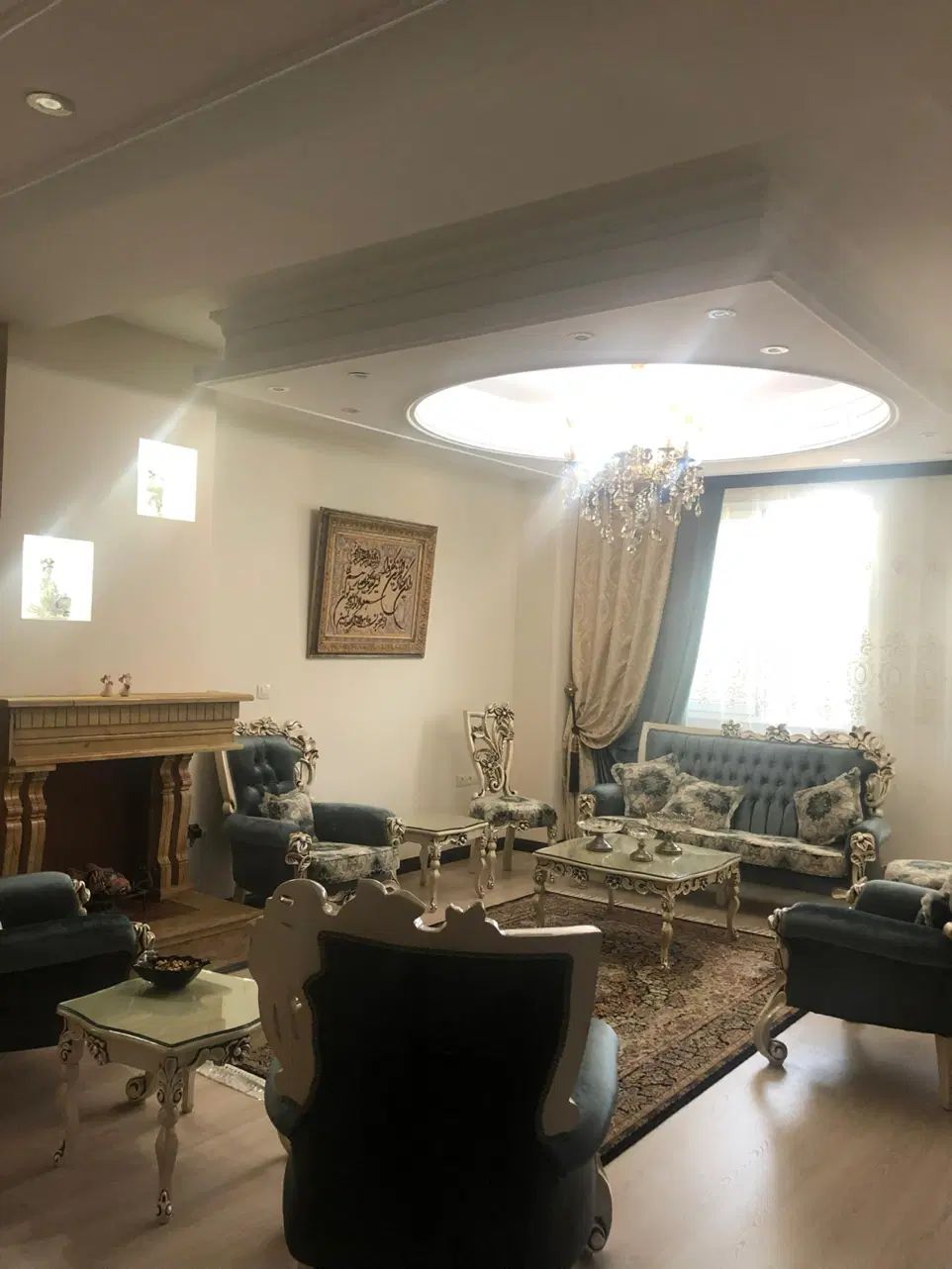 مبلمان ۹نفره  نیمه استیل ‌‌میز غذاخوری ۶نفره|مبلمان خانگی و میز عسلی|کرج, کوی زنبق|دیوار