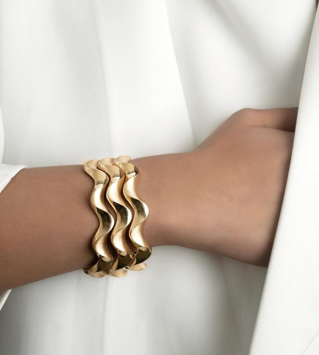 النگوی فیوژن مدل چرخشی و طرح شانلی کپی طلا رزگلد|بدلیجات|تهران, شهرک غرب|دیوار