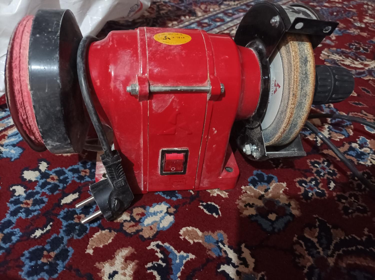 سنگ و سمباده رو میزی محک|ابزارآلات|اردبیل, |دیوار