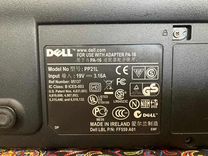 لپ تاپ DELL ساخت کشور ایرلند با کیف آن|رایانه همراه|تهران, کوی بیمه|دیوار
