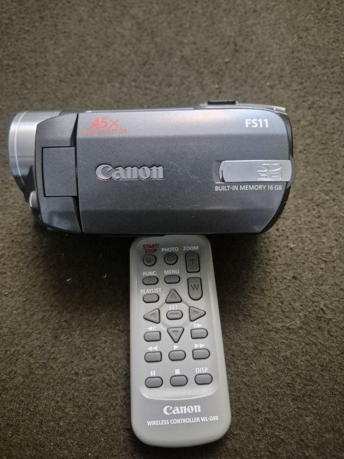 دوربین هندی کم کانن Canon FS 11E|دوربین عکاسی و فیلم‌برداری|تهران, جهاد|دیوار