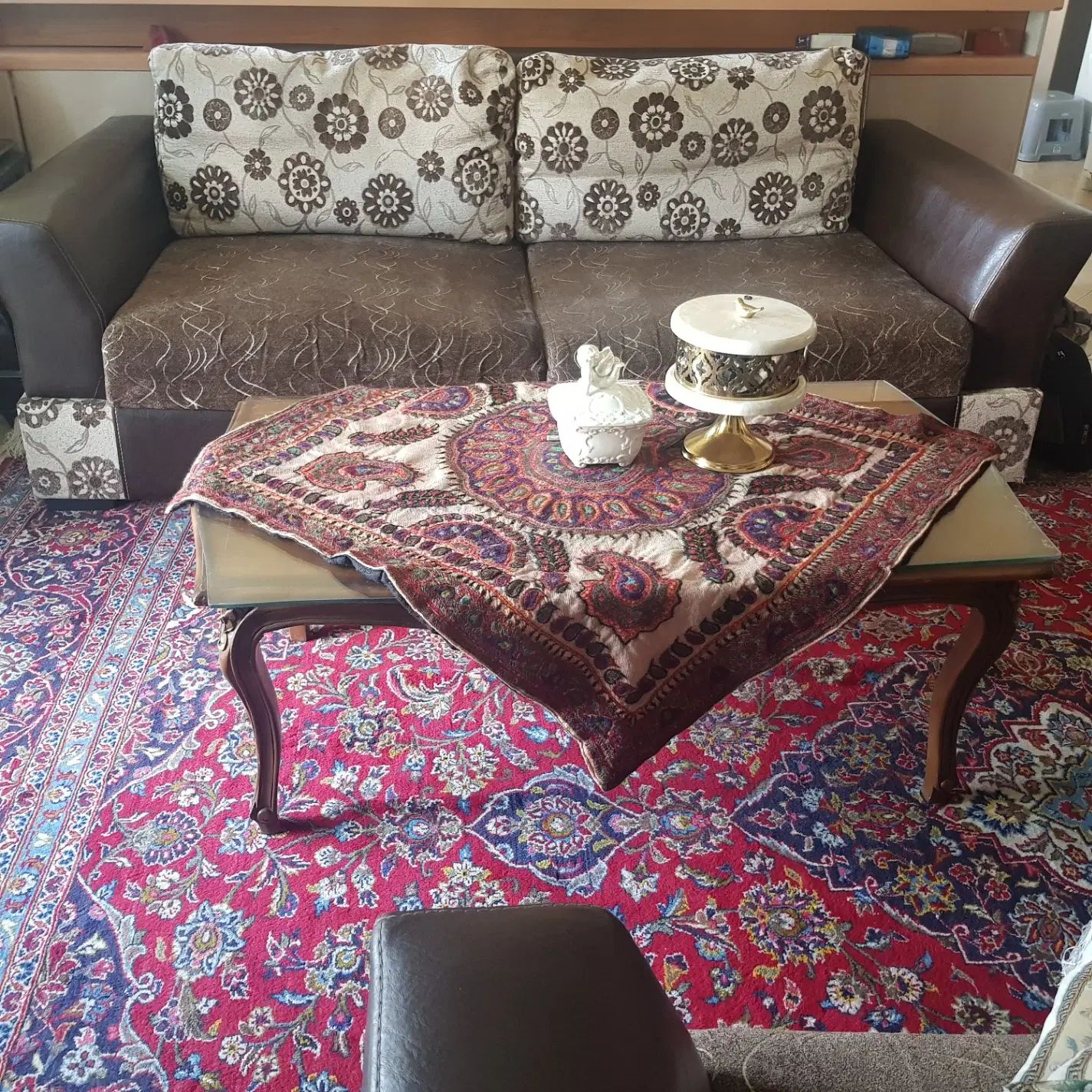 فروش مبل راحتی در حد نو|مبلمان خانگی و میز عسلی|تهران, آرارات|دیوار