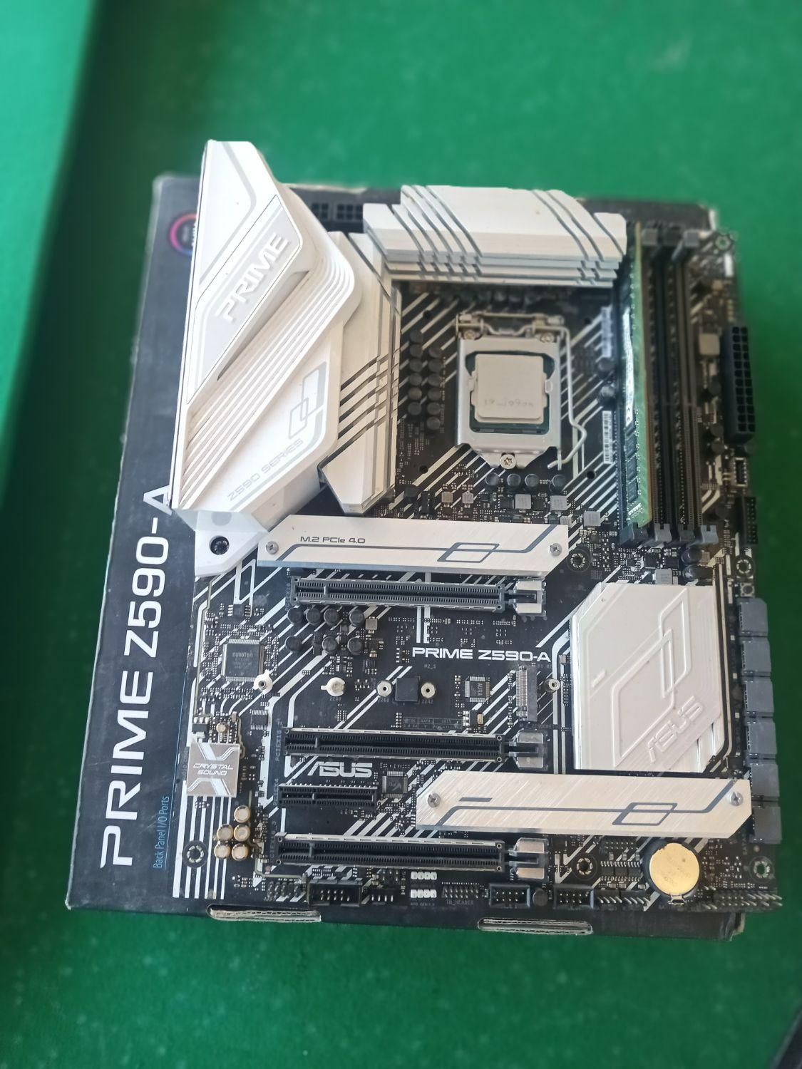 باندل asus prime z590-aو core i9 10900|قطعات و لوازم جانبی رایانه|ملارد, |دیوار