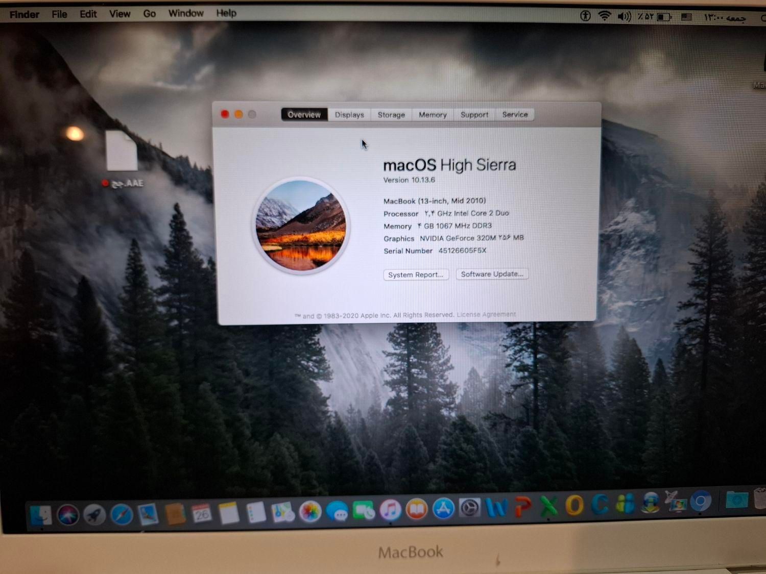 MacBook Pro 13-inch Mid 2010 مک بوک|رایانه همراه|اصفهان, آبشار|دیوار