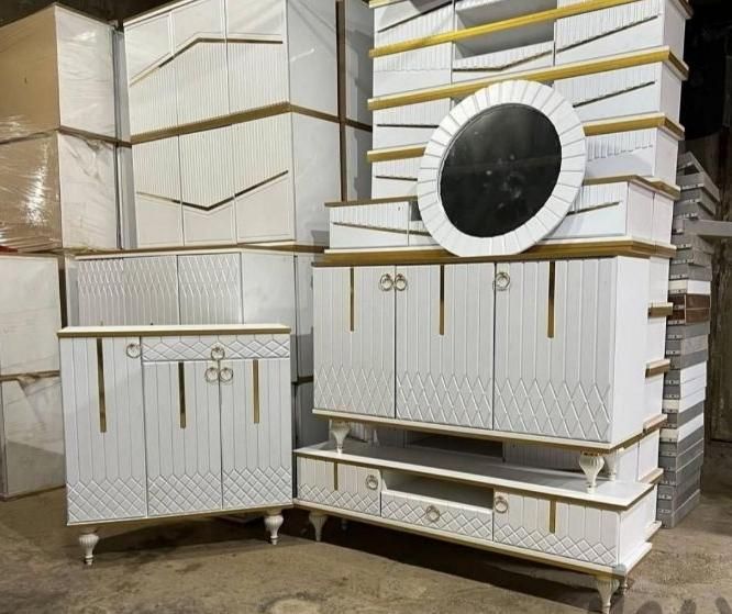 تولیدی جا کفشی آینه کنسول ست زیر تلویزیون دیناروند|بوفه، ویترین، کنسول|خرمآباد, |دیوار