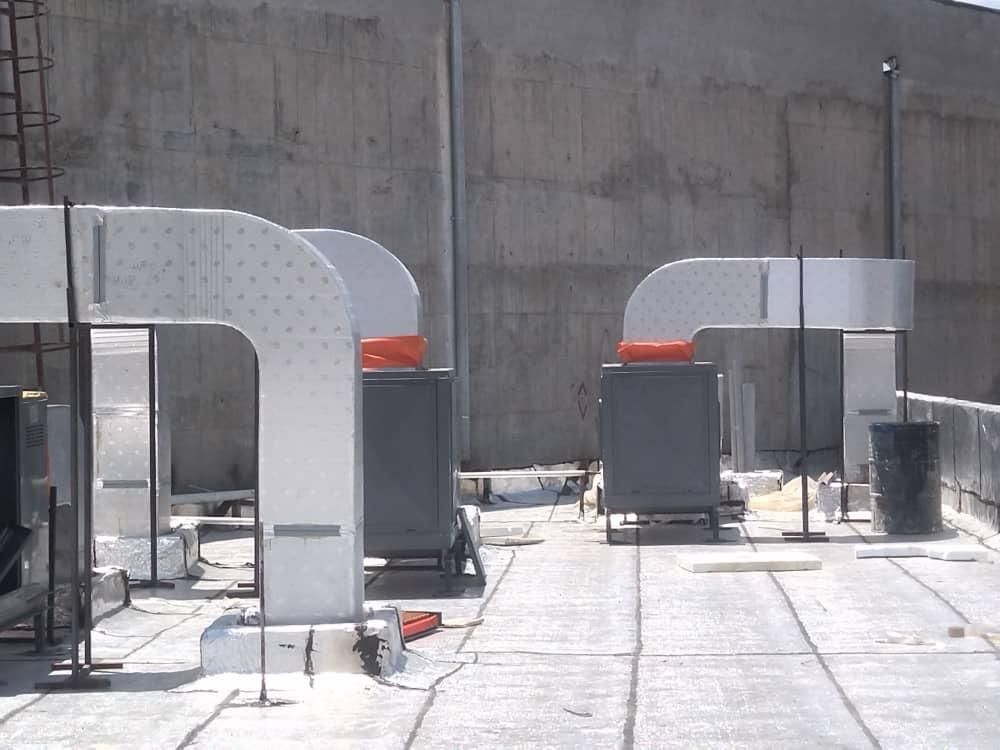 کانال کولر پلی اورتان و فلکسیبل و دریچه|خدمات پیشه و مهارت|اصفهان, باغ فردوس|دیوار