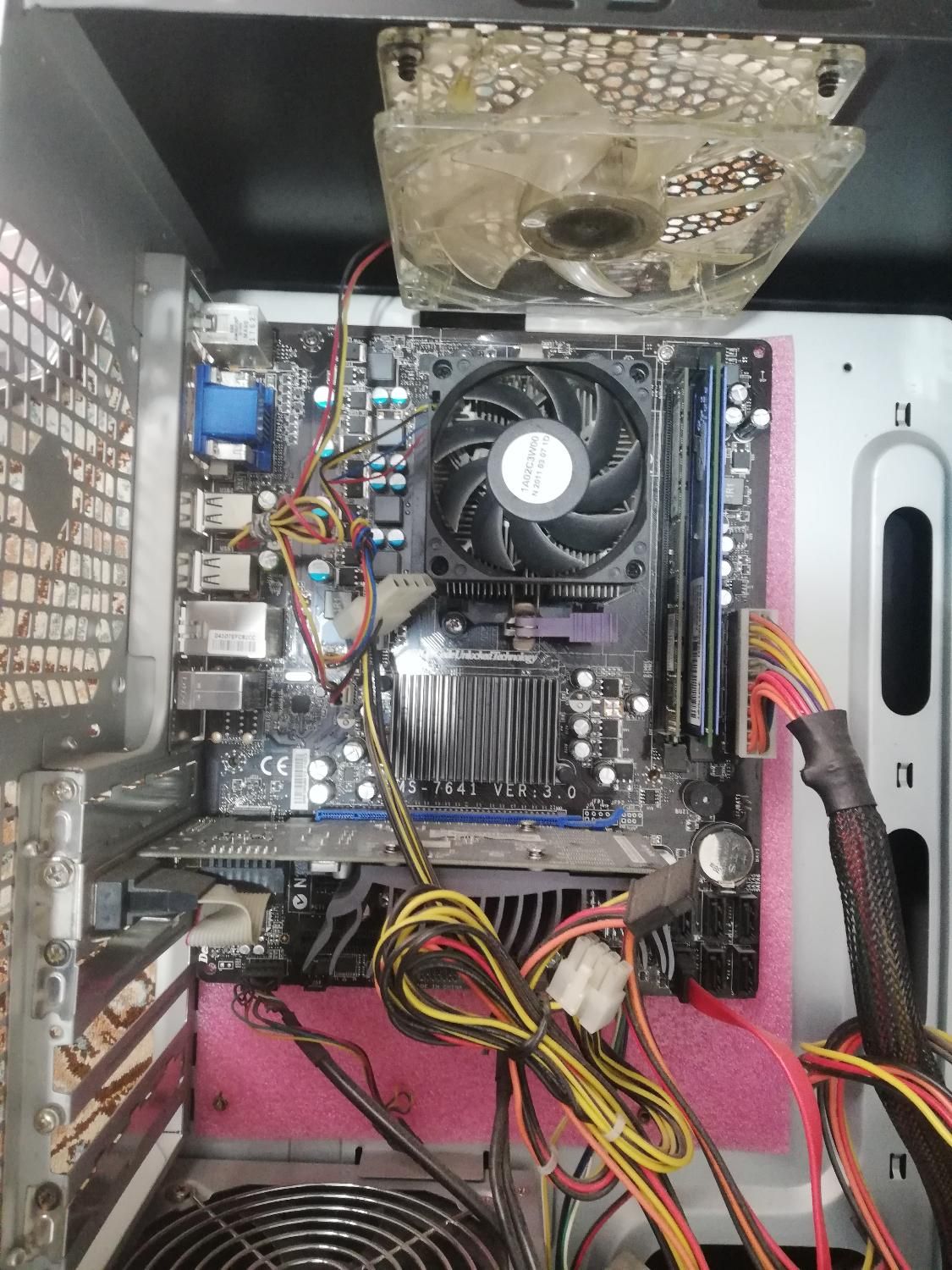 باندل و کیس amd+هارد 500 ssd سامسونگ و 12 گیگ رم|رایانه رومیزی|تهران, جی|دیوار