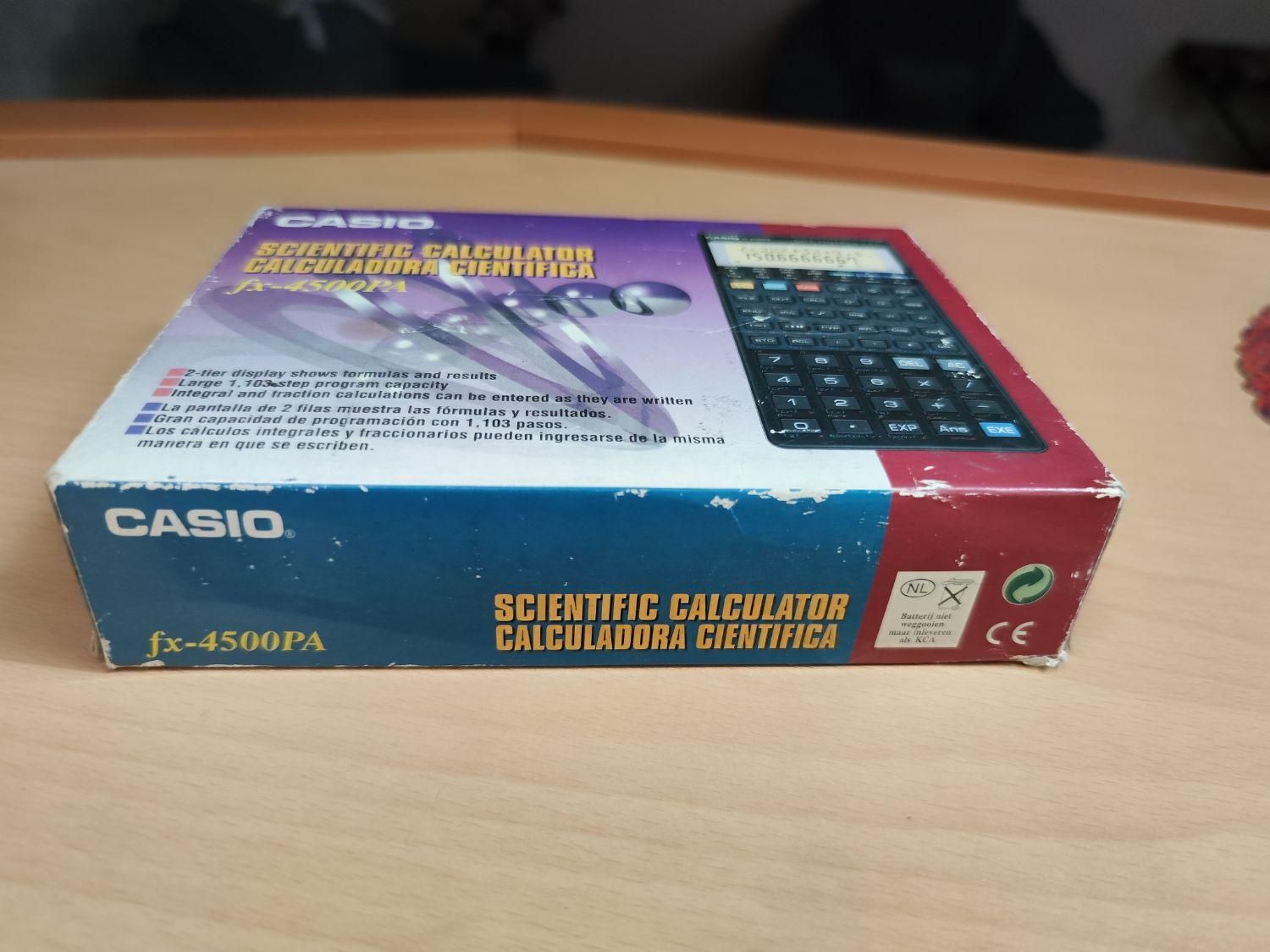 ماشین حساب مهندسی Casio fx 4500 PA|لوازم التحریر|رشت, منظریه|دیوار